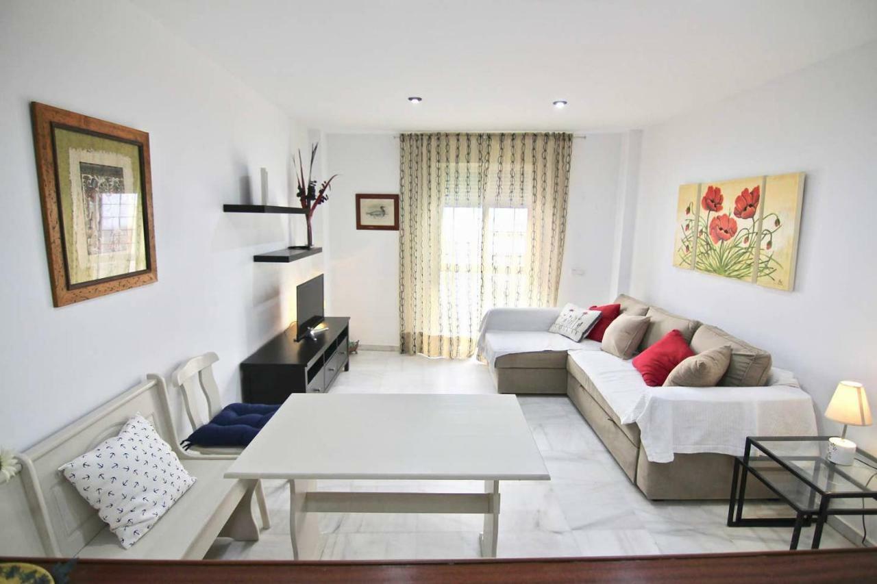 Apartamento Patio Junto A La Playa Cadiz Bagian luar foto