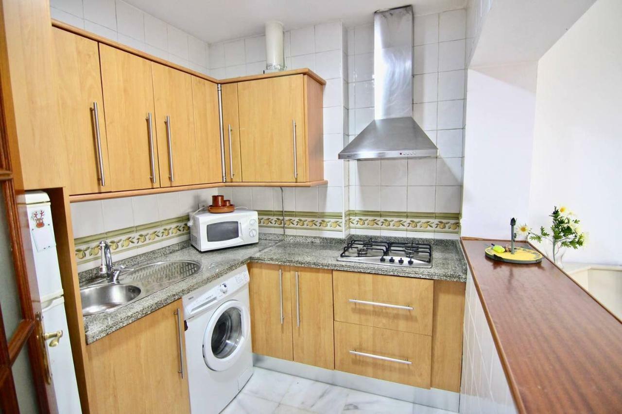 Apartamento Patio Junto A La Playa Cadiz Bagian luar foto